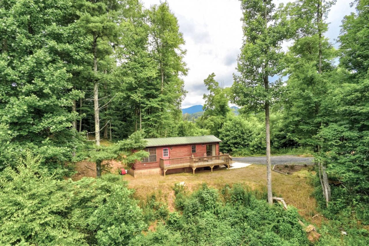 Quaint Log Cabin With Views Near West Jefferson Warrensville Dış mekan fotoğraf