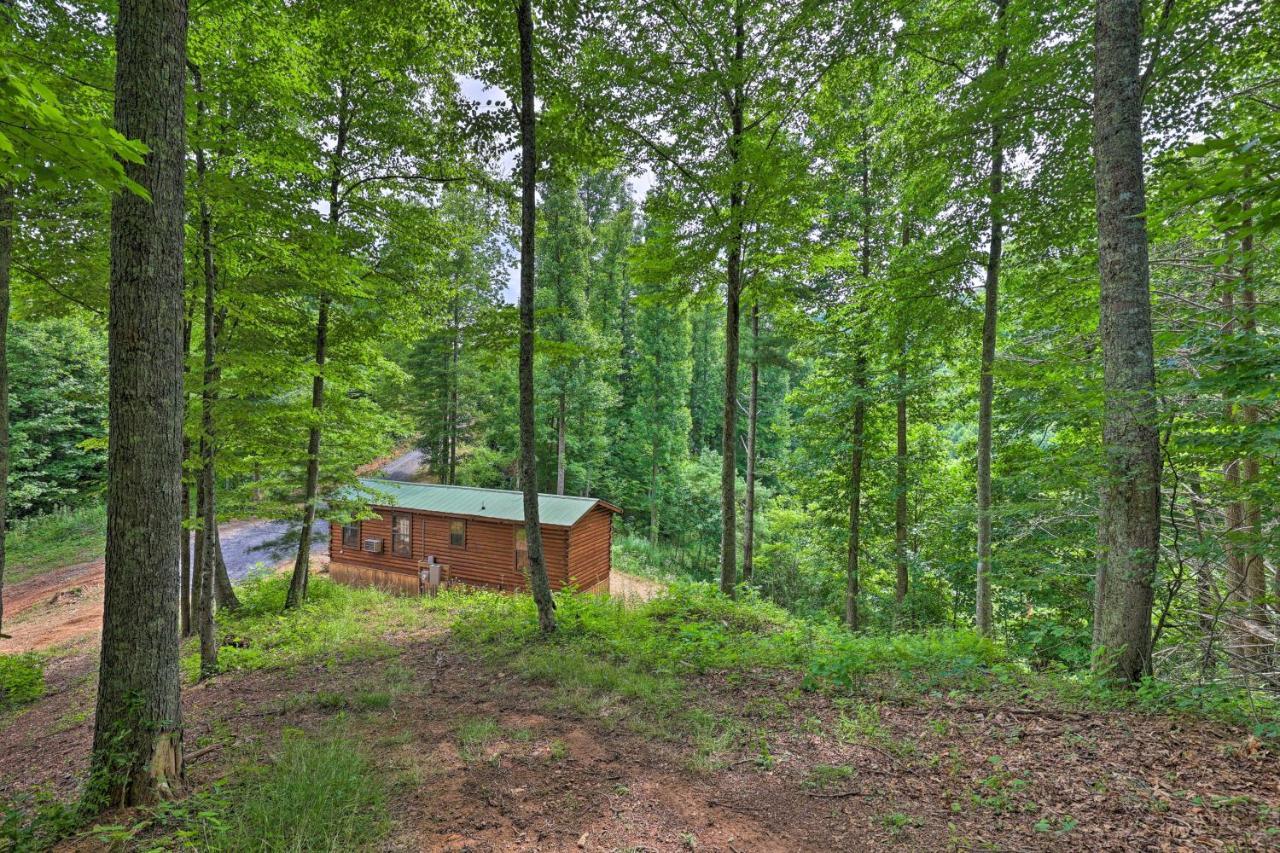 Quaint Log Cabin With Views Near West Jefferson Warrensville Dış mekan fotoğraf